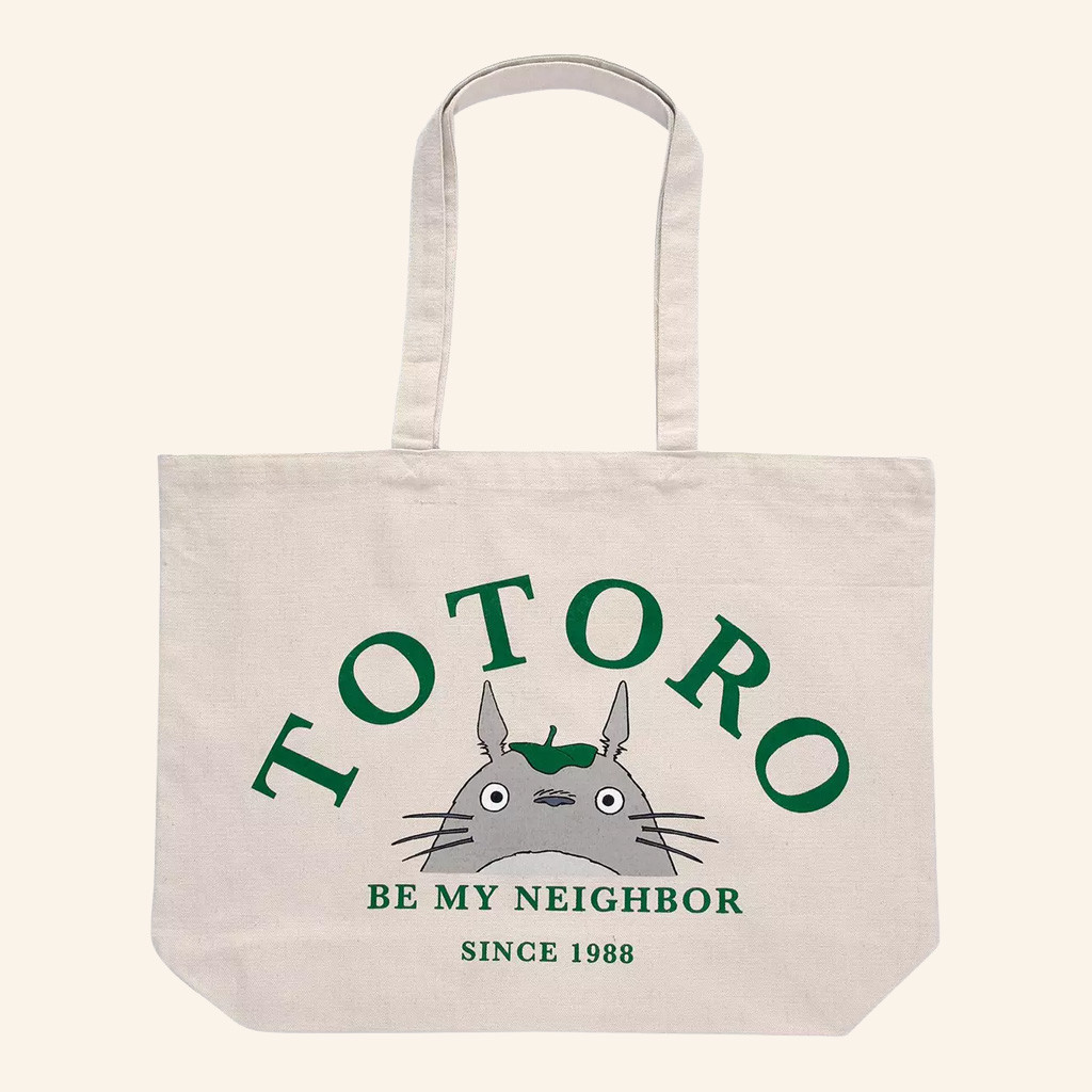 Anime Merch Studio Ghibli My Neighbor Totoro Portrait Tote Bag Gifts For Mom