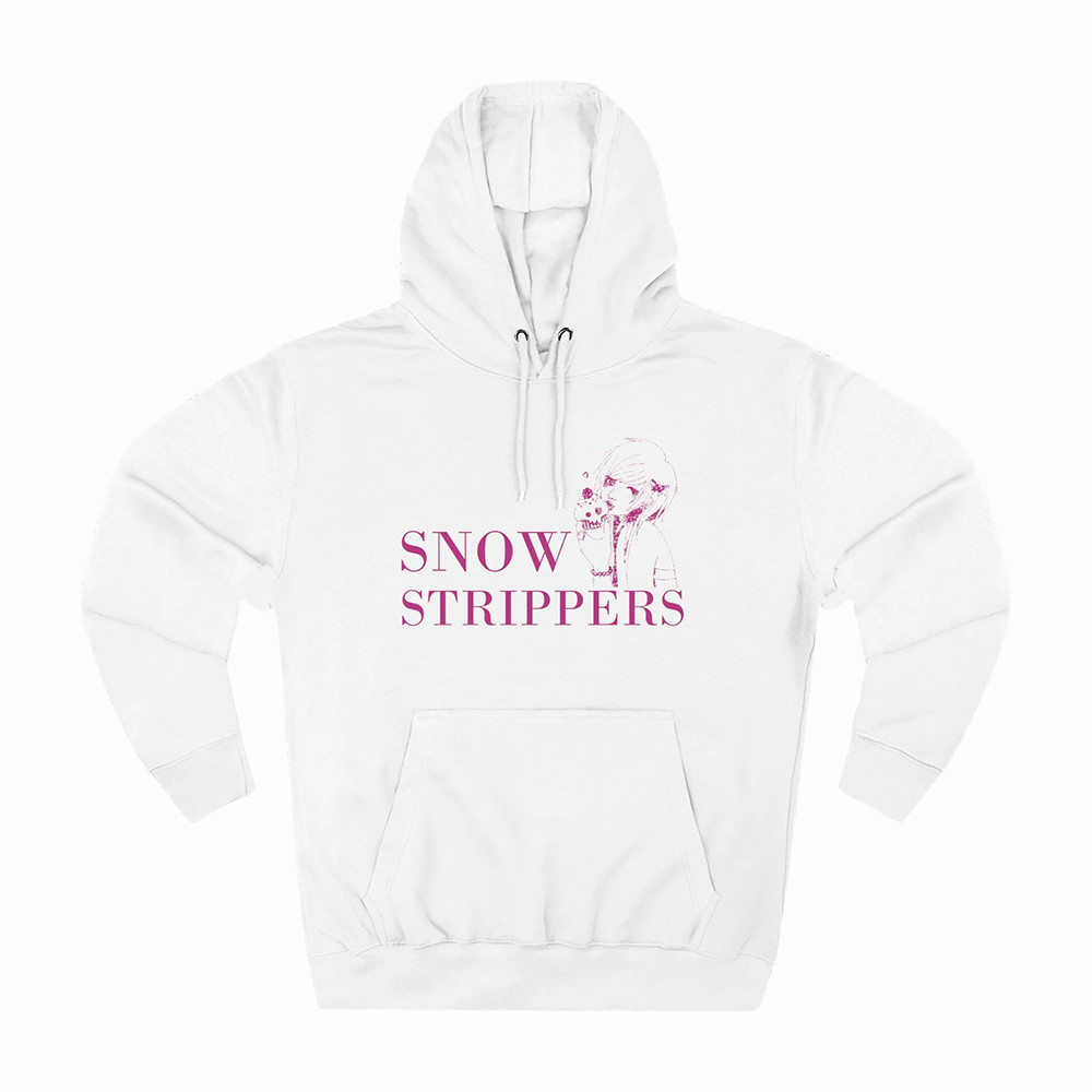 Anime Snow Strippers Hoodie Snow Strippers Band Apparel Electronic Music Fans Gift Ideas