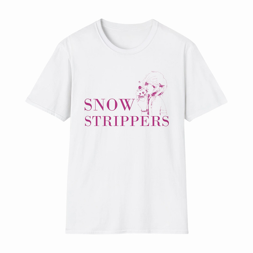 Anime Tour Snow Strippers T-Shirt Snow Strippers Tour 2026 Merch Present Idea For Girlfriend