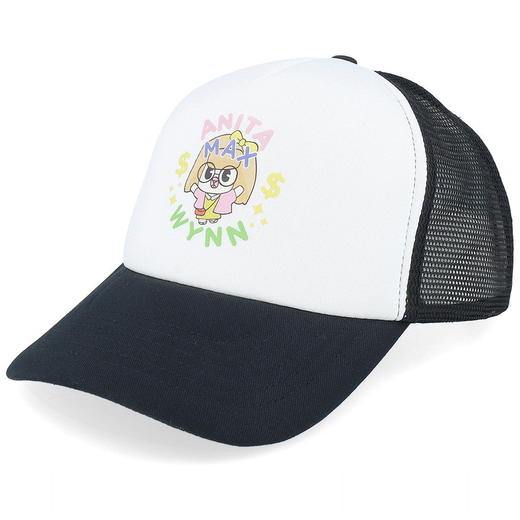 Anita Max Wynn Hat Drake Merch Black And White Trucker Hat Cute Gifts For Women's