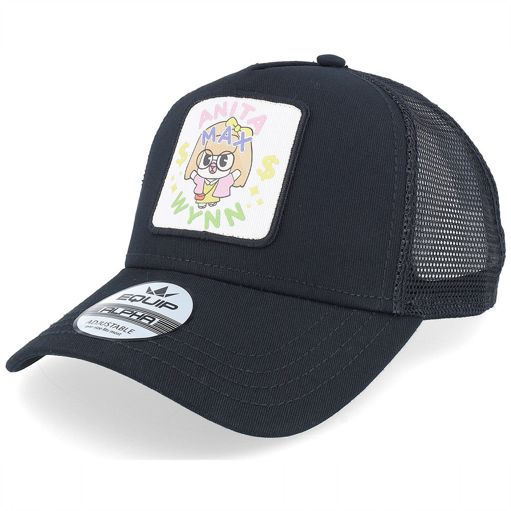 Anita Max Wynn Hat Drake Merch Black Embroidered Trucker Hat Gifts For Sister Anita Max Wynn Hat Drake Merch Black Embroidered Trucker Hat Gifts For Sister