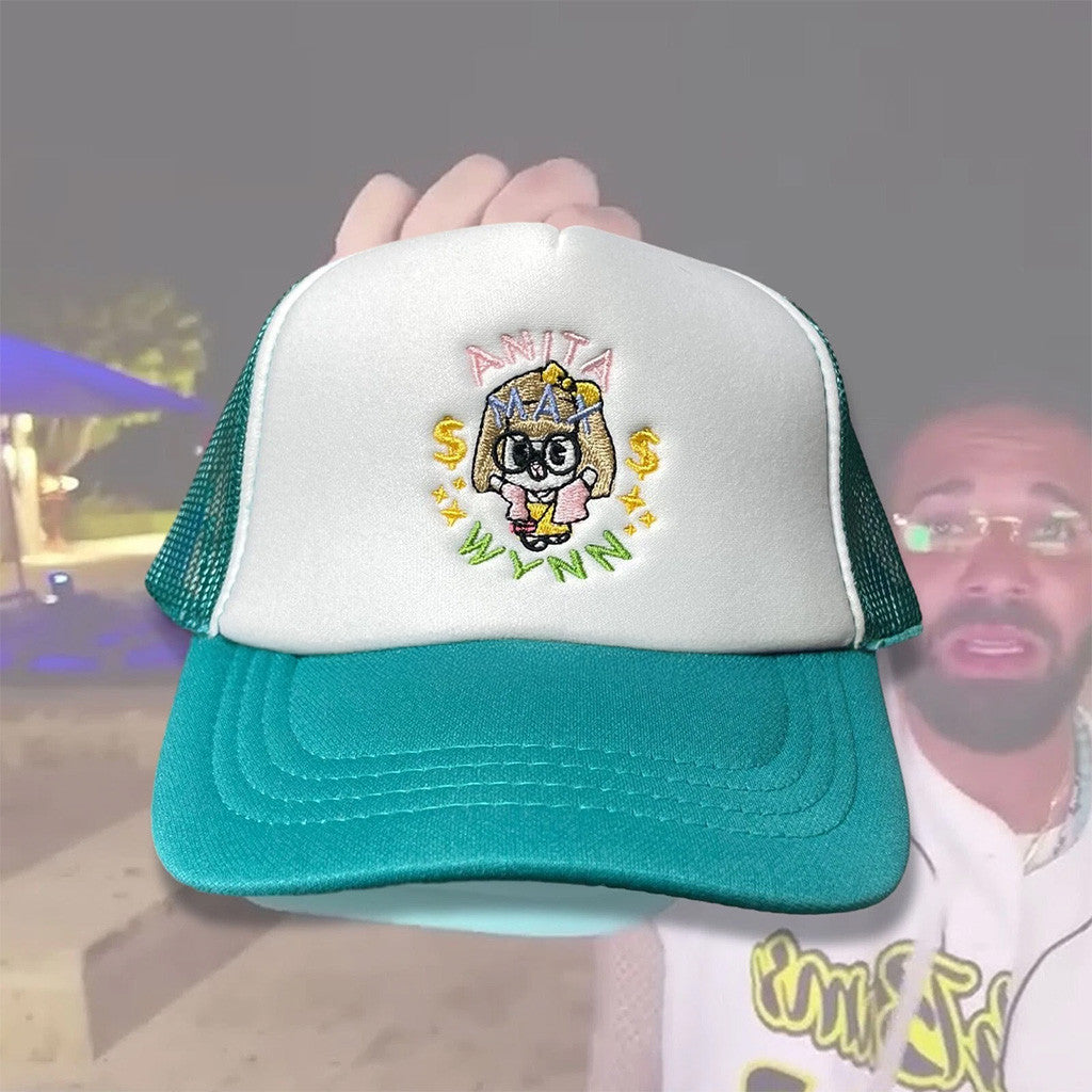 Anita Max Wynn Hat Drake Merch Cute Embroidered Trucker Hat Gifts For Girlfriend