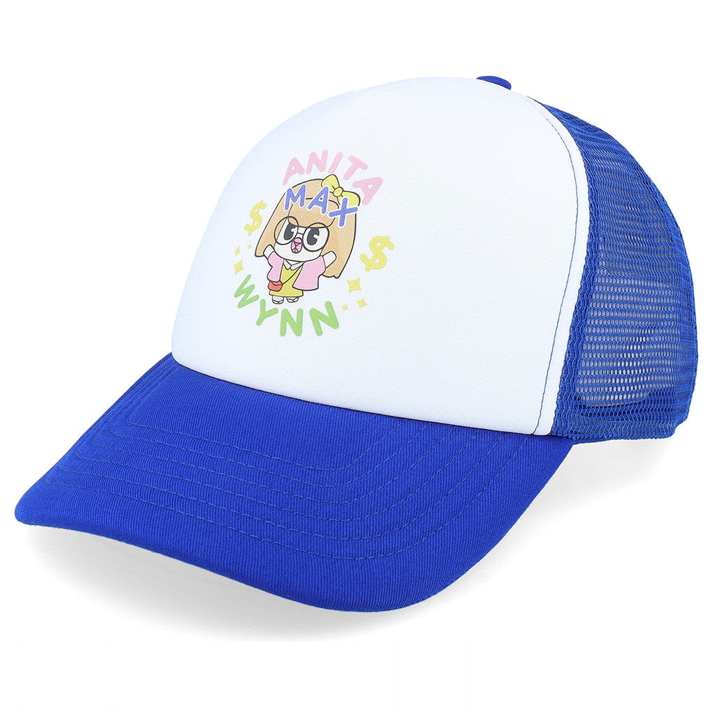 Anita Max Wynn Hat Drake Merch Royal And White Trucker Hat Best Gifts For Daughter