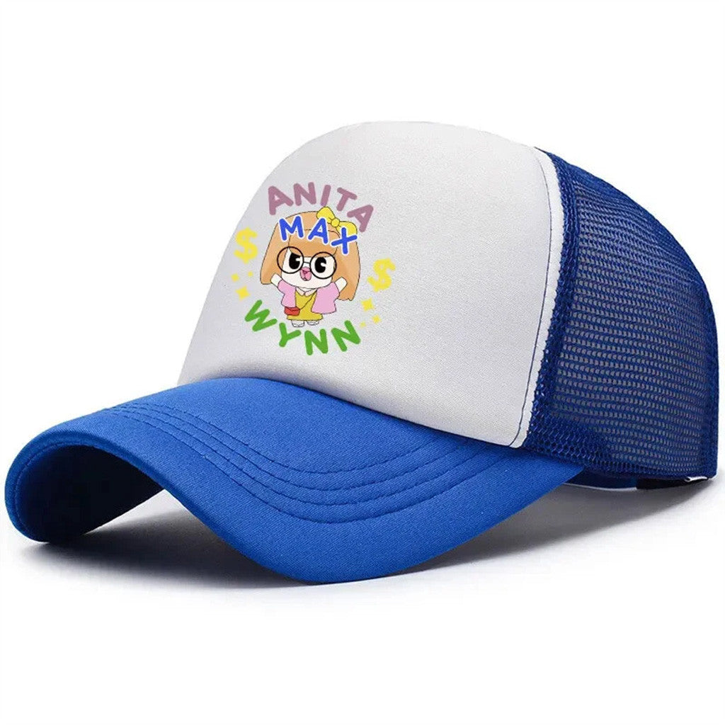 Anita Max Wynn Hat Drake Merch Royal And White Trucker Hat Gifts For Friends Anita Max Wynn Hat Drake Merch Royal And White Trucker Hat Gifts For Friends