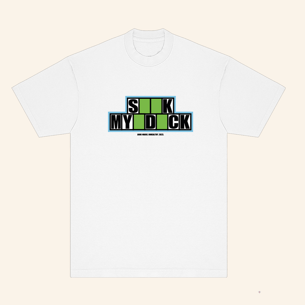 Anne Marie Merch Sick My Dick T-Shirt Music Related Gifts For Guys