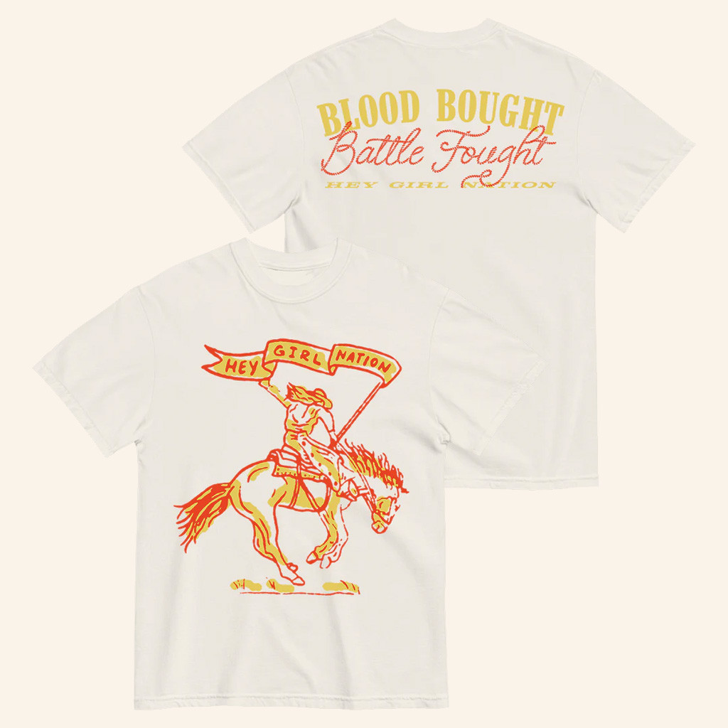 Anne Wilson Merch Hey Girl Nation Battle Fought T-Shirt Anne Wilson Shirt Gifts For Wife