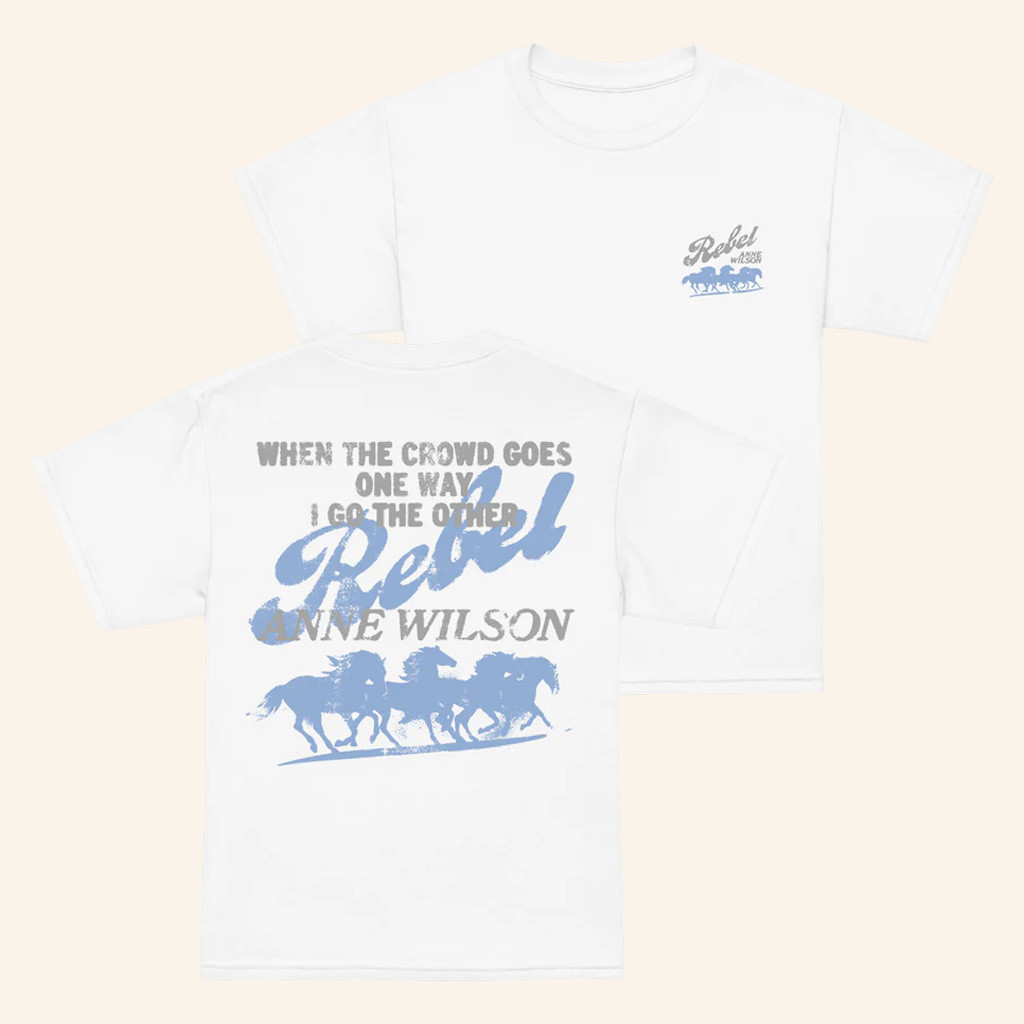 Anne Wilson Merch REBEL Anne Wilson Shirt Birthday Gifts For Sister