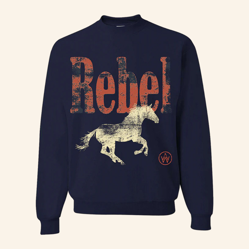 Anne Wilson Merch Rebel Horse Crewneck Anne Wilson Sweatshirt Birthday Gifts For Wife Anne Wilson Merch Rebel Horse Crewneck Anne Wilson Sweatshirt Birthday Gifts For Wife