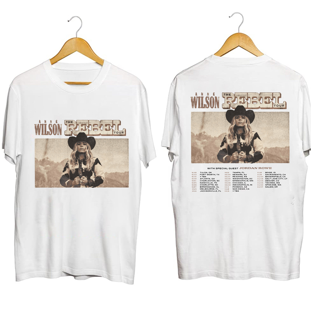 Anne Wilson The Rebel Tour Shirt Anne Wilson Merch Gifts For Music Fans