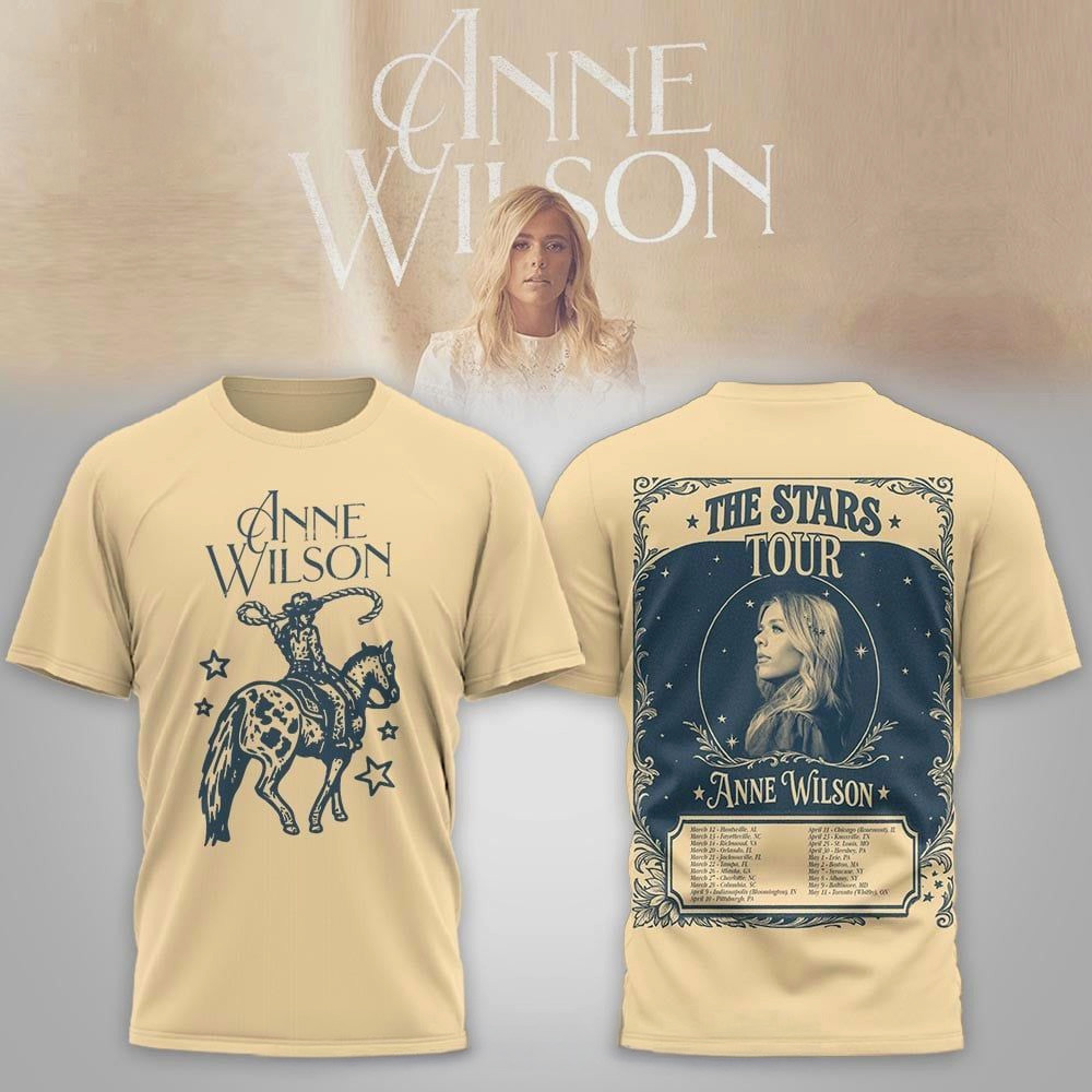 Anne Wilson The Stars Tour T-Shirt Anne Wilson Merch Birthday Gifts For Music Lovers