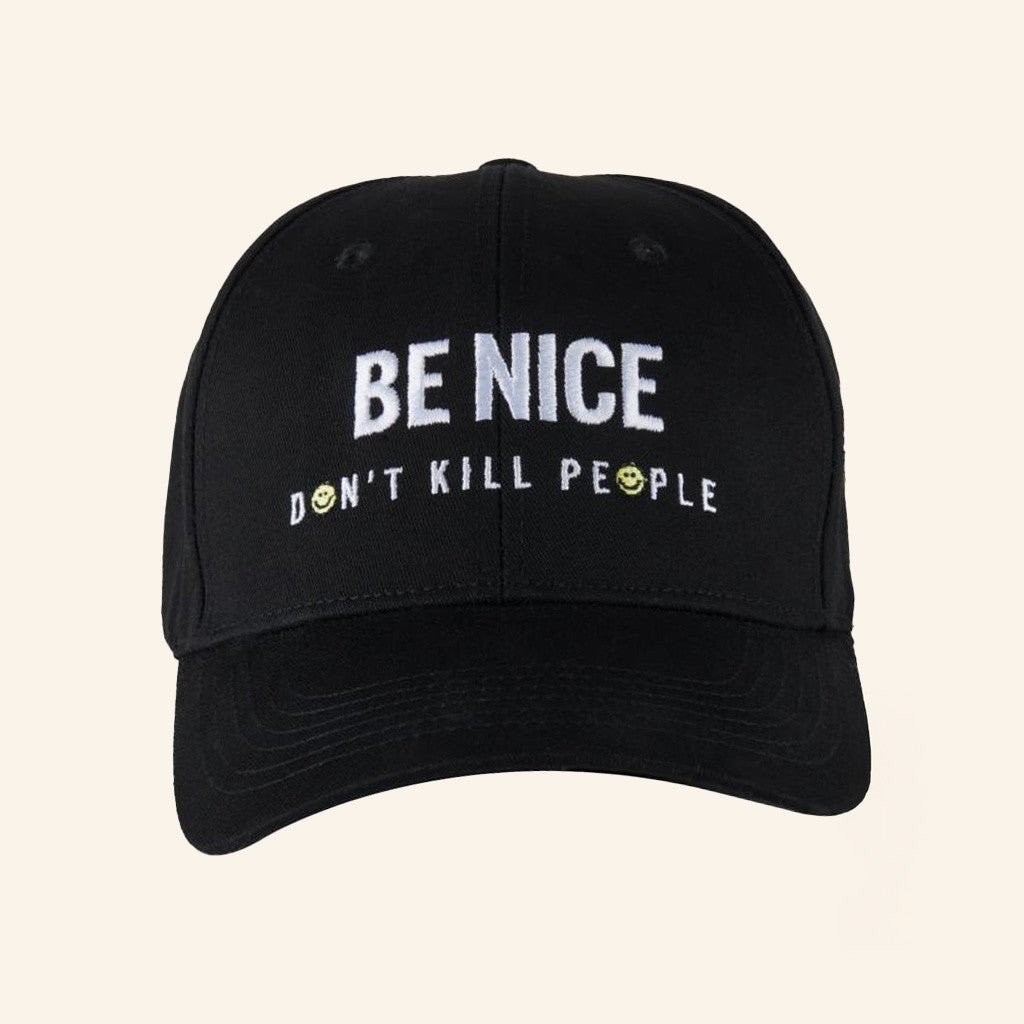 Annie Elise Merch West Coast Tour Be Nice Don't Kill People Embroidered Cap Gifts For Dad