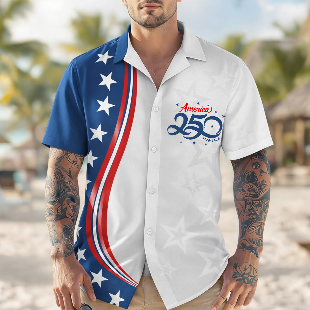 Anniversary 1776 2026 Hawaiian Shirt Best 4Th Of July Clothes Best Gift For Husband