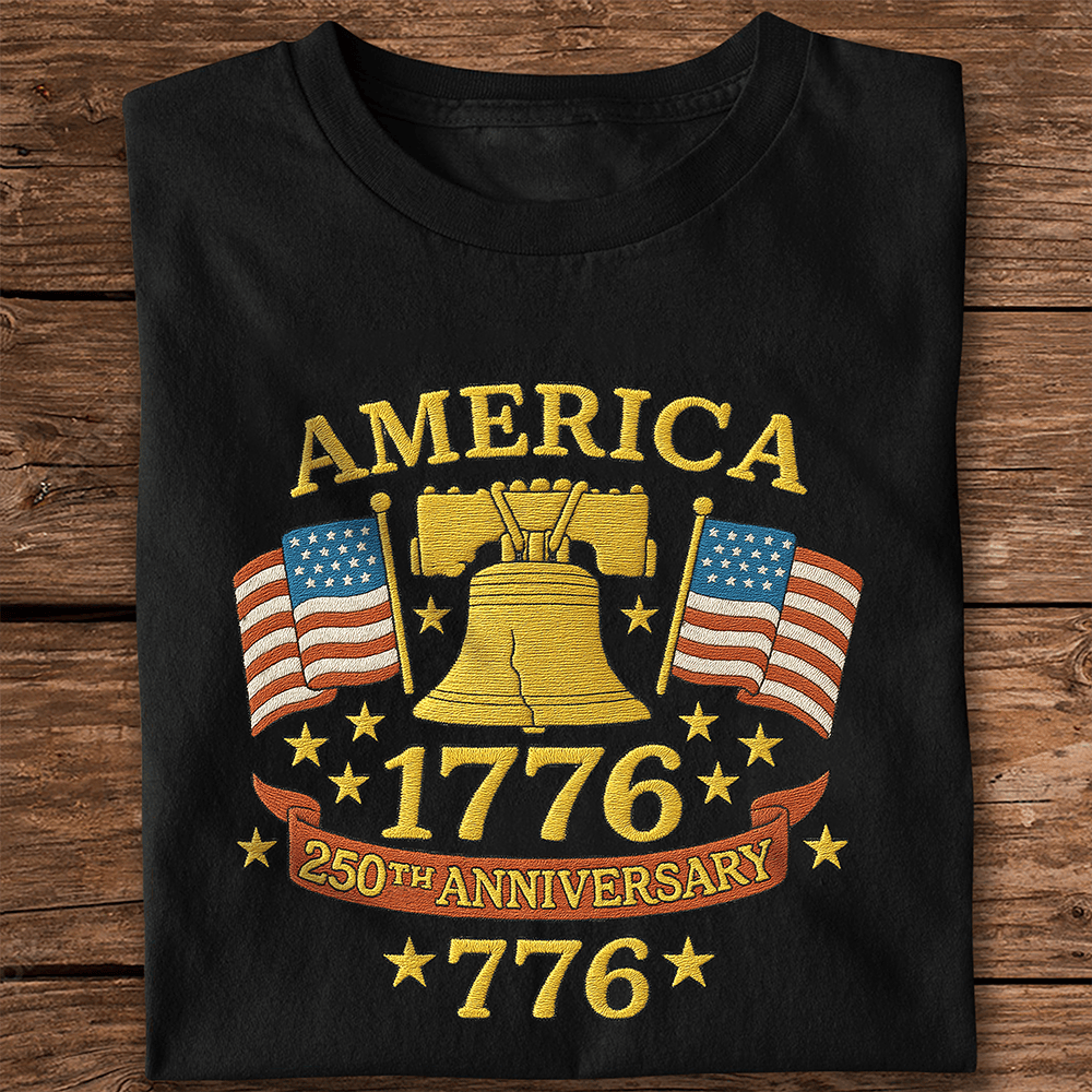 Anniversary Liberty Bell 1776 2026 T-Shirt America's Birthday Clothes Gift For Patriots