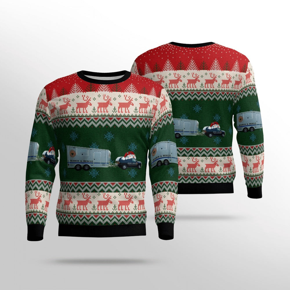 Annville Pennsylvania Special Unit 66 Search & Rescue Xmas Unisex Sweater Christmas Gifts for Men Women