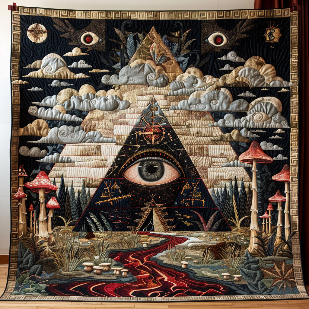 Another Creep World Quilt Blanket Gothic Themed Gifts For Christmas Holiday