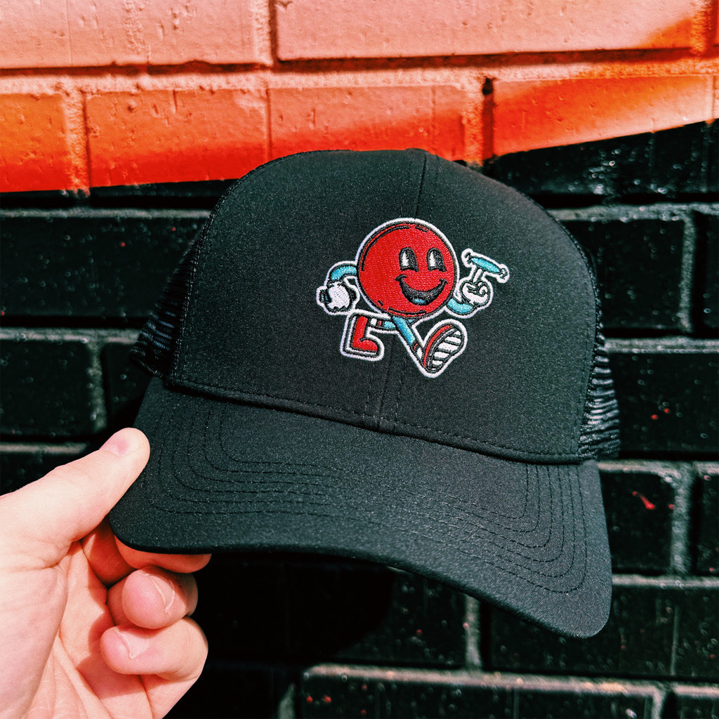 Another Round Disc Golf Merch The Mascot Trucker Hat Gifts For Boyfriend