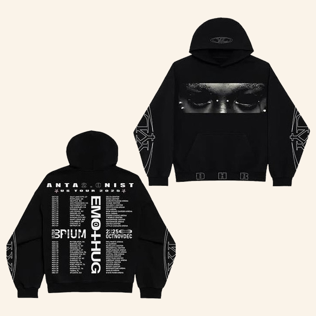 Antagonist 2 0 Merch Playboi Carti 1 1 US Tour 2025 Hoodie Christmas Gifts For Him Antagonist 2 0 Merch Playboi Carti 1 1 US Tour 2025 Hoodie Christmas Gifts For Him