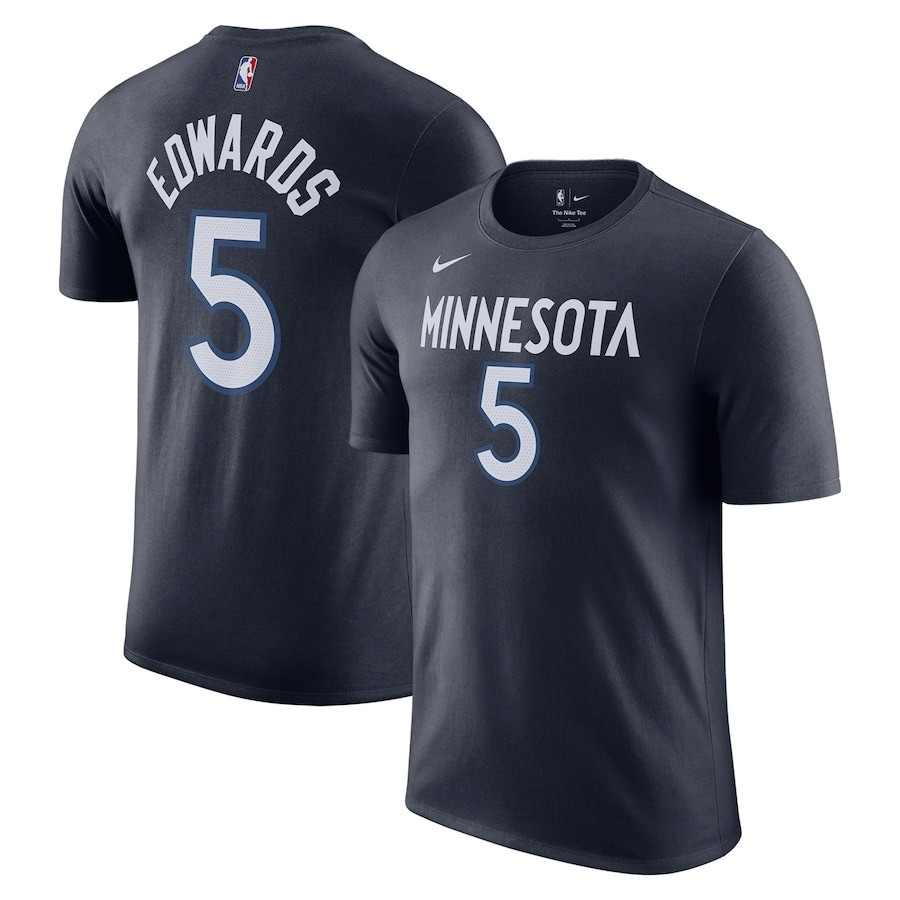 Anthony Edwards T-Shirt Minnesota Timberwolves Basketball Father's Day Gifts For Fans