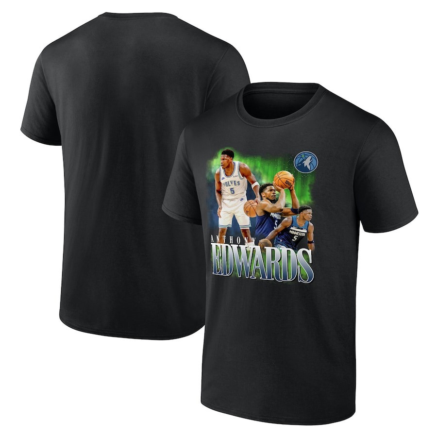 Anthony Edwards T-Shirt Minnesota Timberwolves Notorious 3.0 Player Fan Gift Ideas
