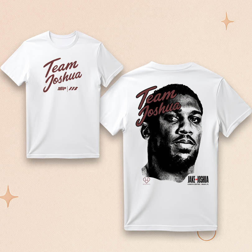 Anthony Joshua Merch Team Joshua T-Shirt Jake Joshua Shirt Gifts For Boxing Fans Anthony Joshua Merch Team Joshua T-Shirt Jake Joshua Shirt Gifts For Boxing Fans