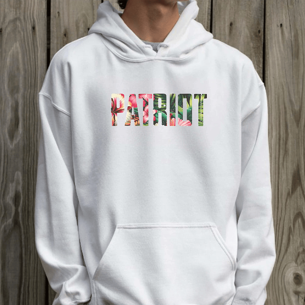 Anthony Steven Kalloniatis Patriot Tropical Hoodie Patriot Hooded Sweatshirt Gift For Him