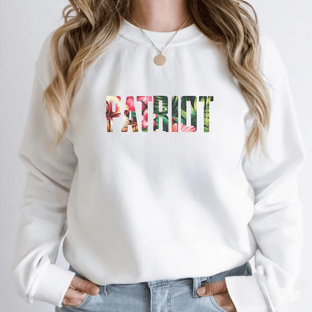 Anthony Steven Kalloniatis Patriot Tropical Sweatshirt Patriotic Apparel Women Gifts
