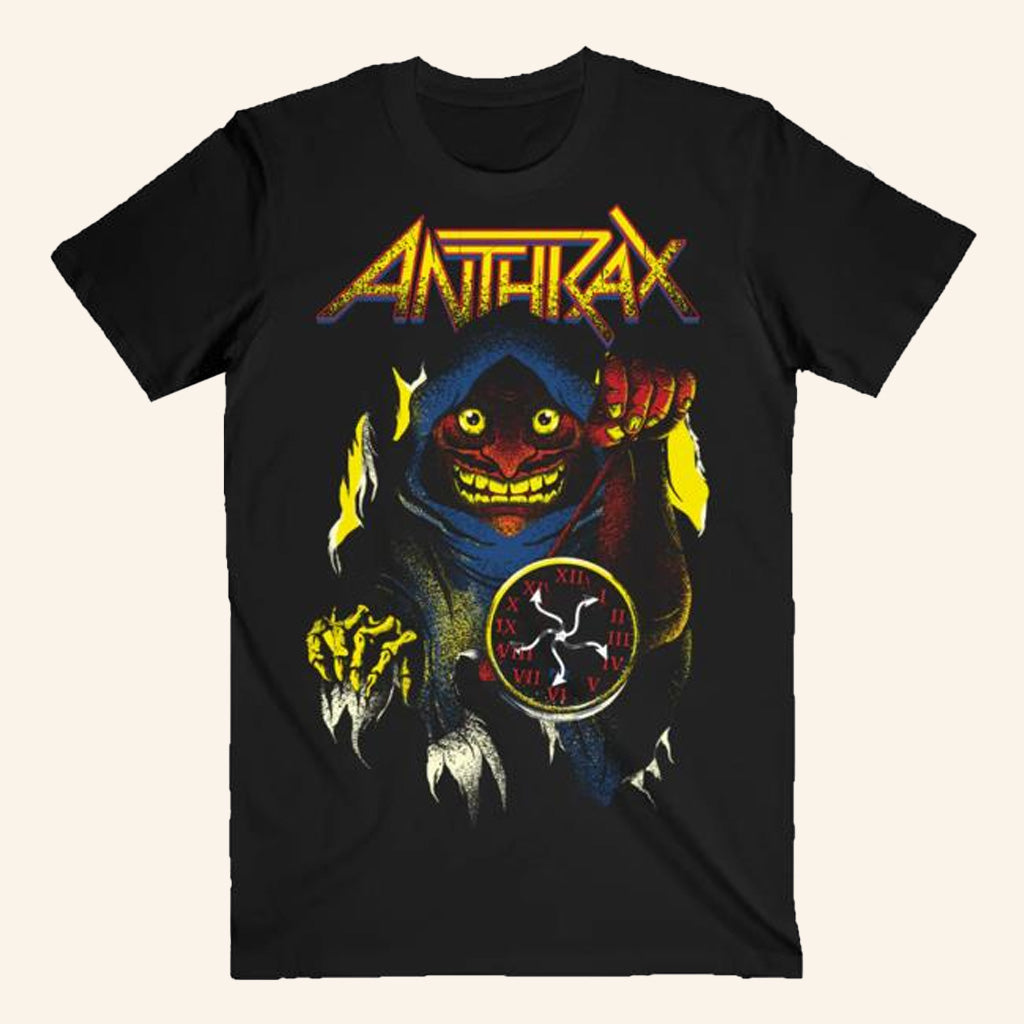 Anthrax Merch Persistence Of Time Not Death T-Shirt Dad Gifts Anthrax Merch Persistence Of Time Not Death T-Shirt Dad Gifts