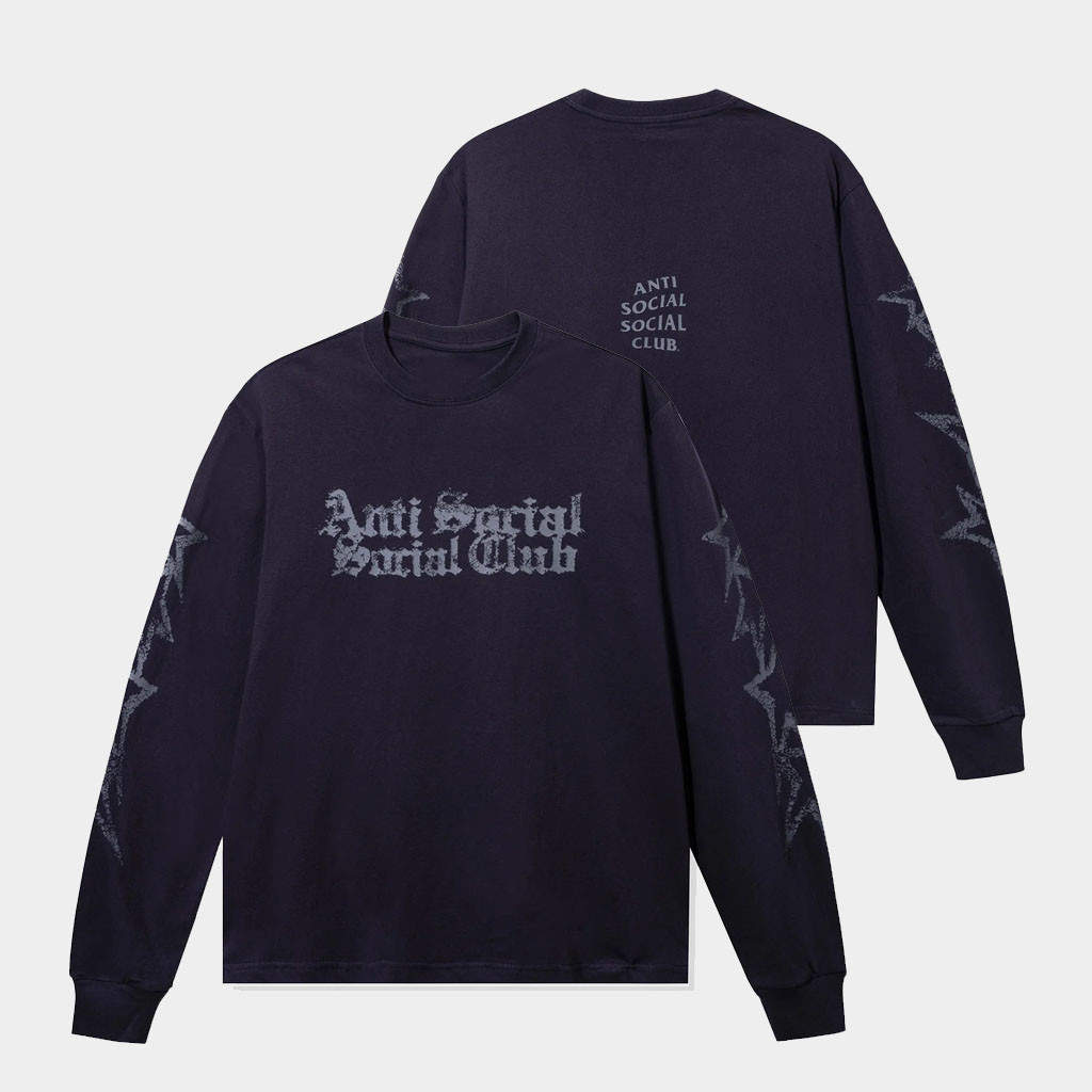 Anti Social Social Club Merch A Broken Star Long Sleeve Shirt Gifts For Besties
