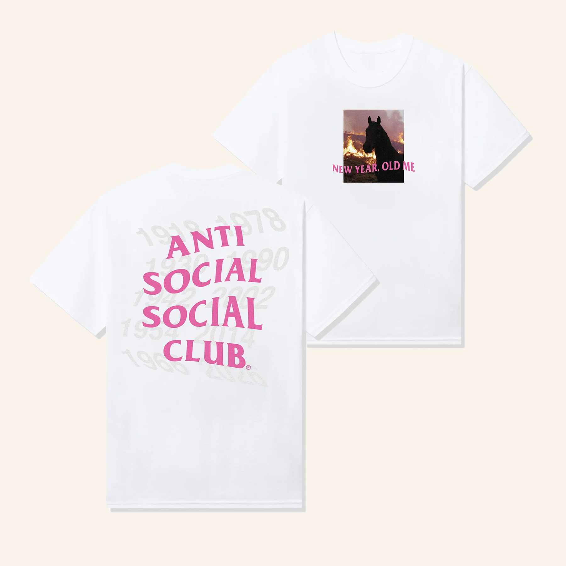 Anti Social Social Club Merch ASSC 2026 Shirt New Year Old Me T-Shirt Birthday Gift For Sister