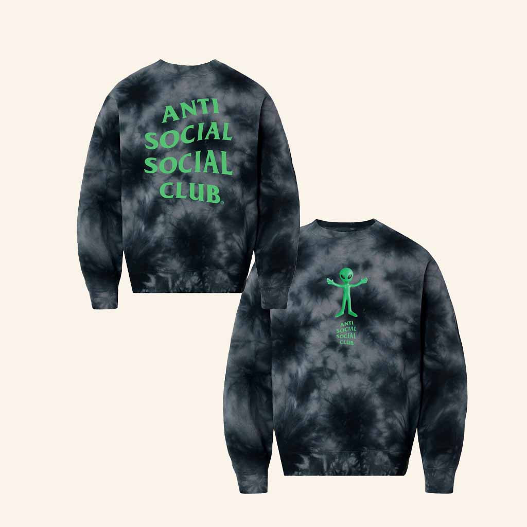 Anti Social Social Club Merch ASSC Alien Sweatshirt Unique Christmas Gifts For Men Anti Social Social Club Merch ASSC Alien Sweatshirt Unique Christmas Gifts For Men