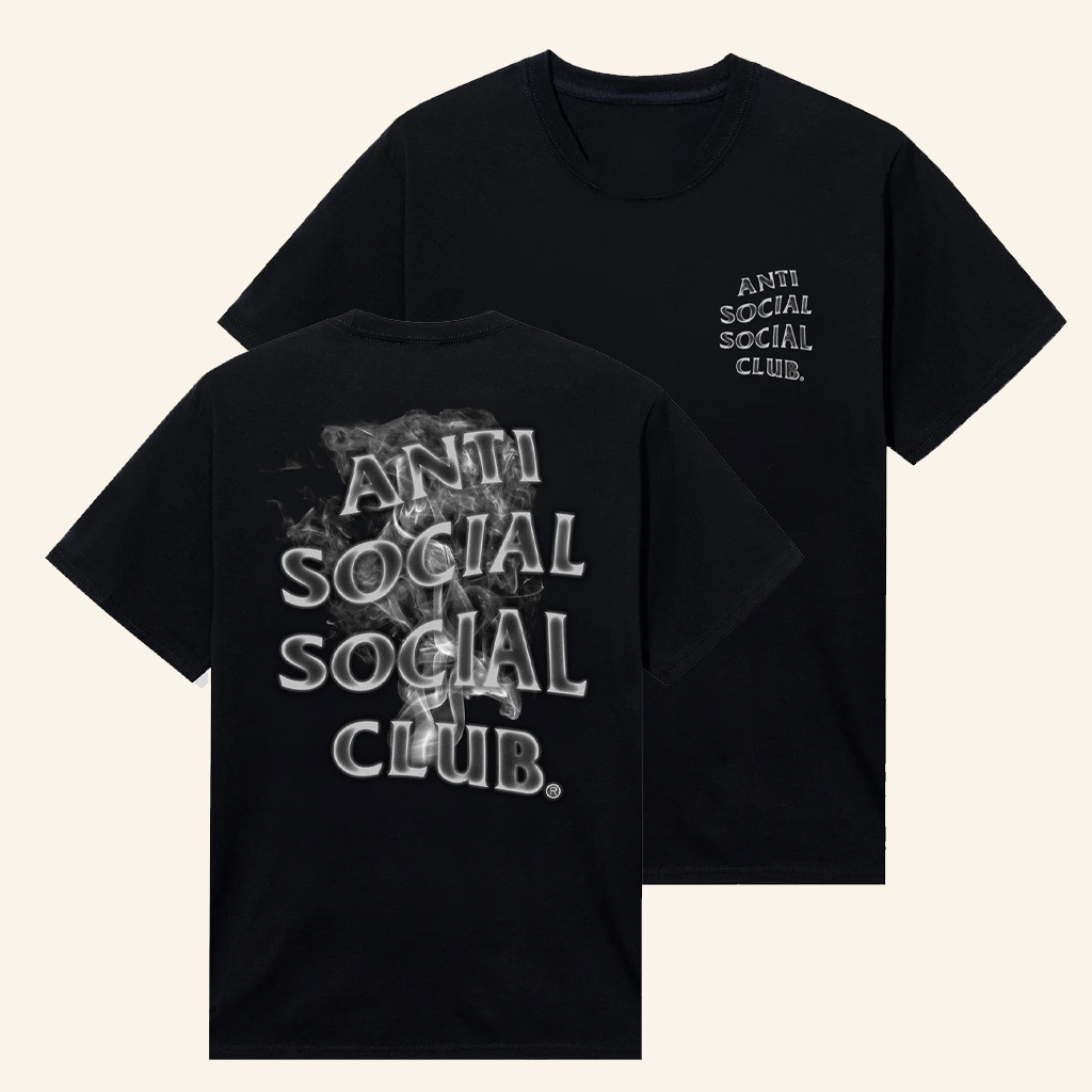 Anti Social Social Club Merch ASSC Burnout T-Shirt Christmas Gift Ideas For Husband