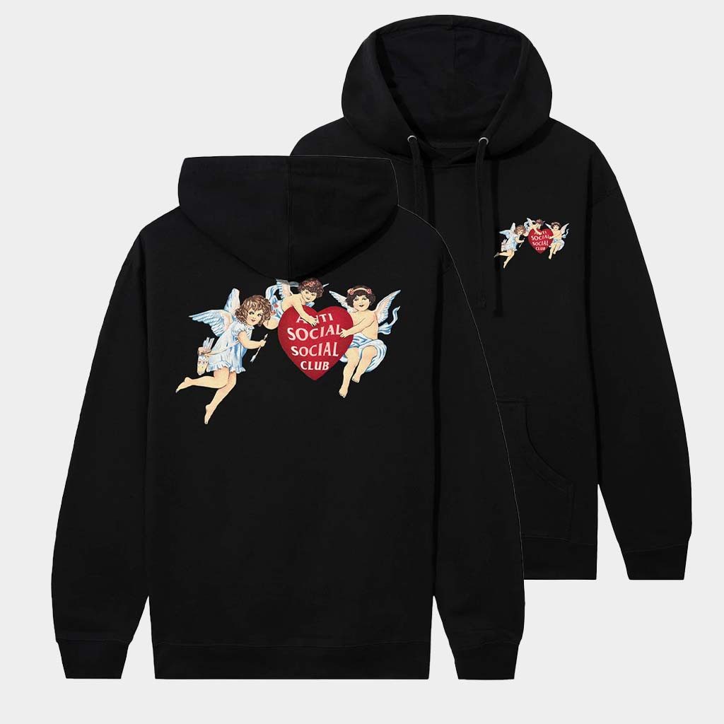 Anti Social Social Club Merch ASSC Love In The Air Hoodie Birthday Gift Ideas For Wife
