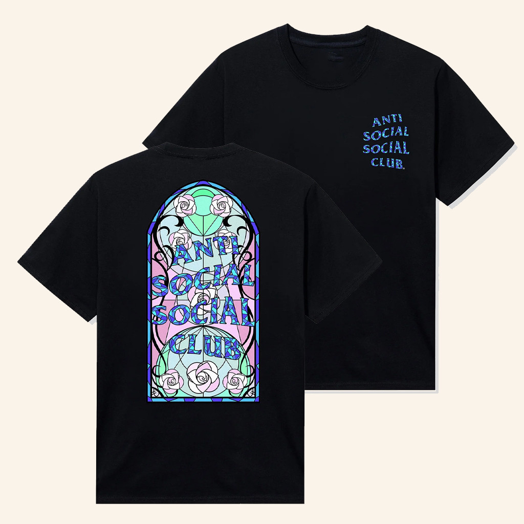 Anti Social Social Club Merch ASSC Love Stain T-Shirt Christmas Gifts For Brother