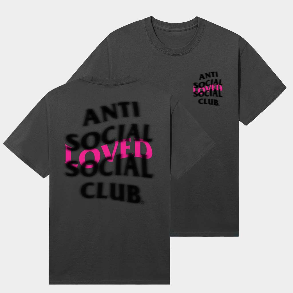 Anti Social Social Club Merch ASSC Loved T-Shirt Birthday Gift For Husband