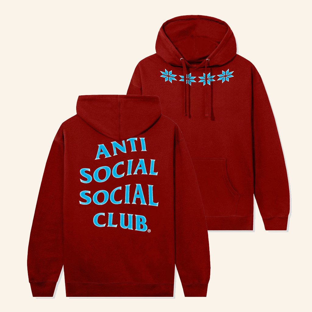 Anti Social Social Club Merch ASSC Nordr Frost Hoodie Christmas Gift Ideas For Friends
