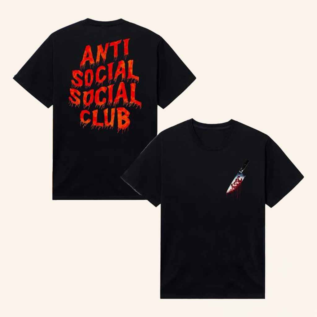 Anti Social Social Club Merch ASSC Pocket Knife T-Shirt Halloween Gift Ideas For Bestie Anti Social Social Club Merch ASSC Pocket Knife T-Shirt Halloween Gift Ideas For Bestie