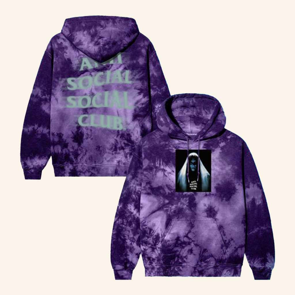 Anti Social Social Club Merch ASSC Possessed Reflective Hoodie Halloween Gifts Ideas Anti Social Social Club Merch ASSC Possessed Reflective Hoodie Halloween Gifts Ideas