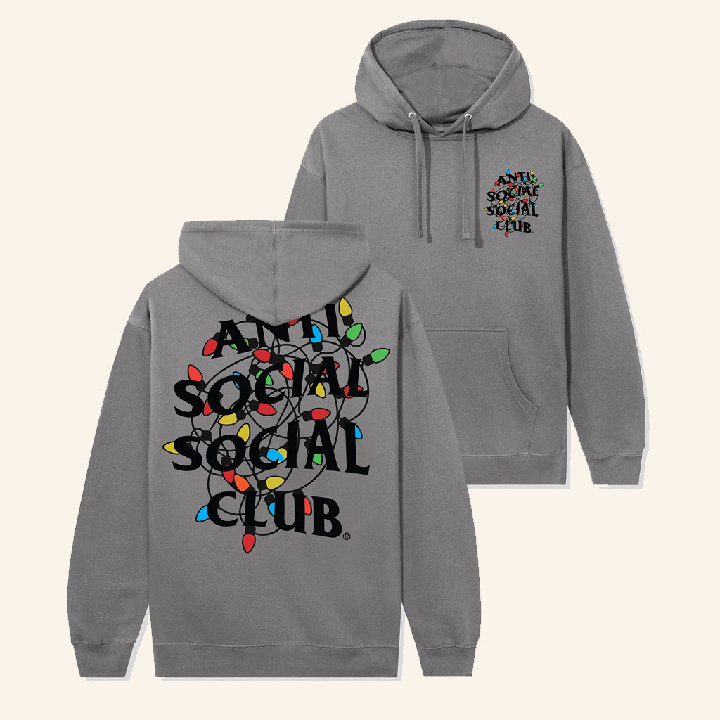 Anti Social Social Club Merch ASSC Tangled AF Hoodie Christmas Present Ideas For Her