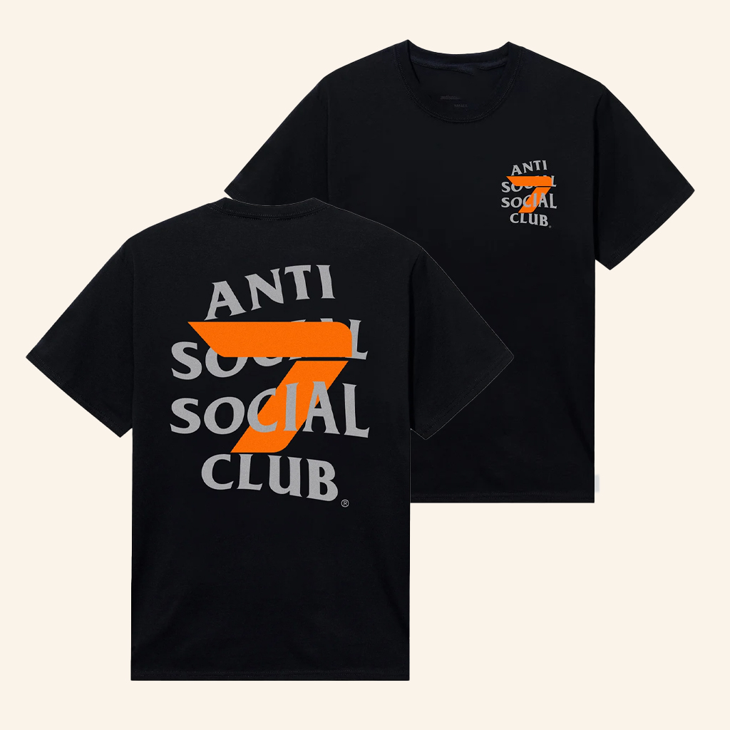Anti Social Social Club Merch ASSC X COD 7 Call Sign T-Shirt Xmas Gifts For Brother