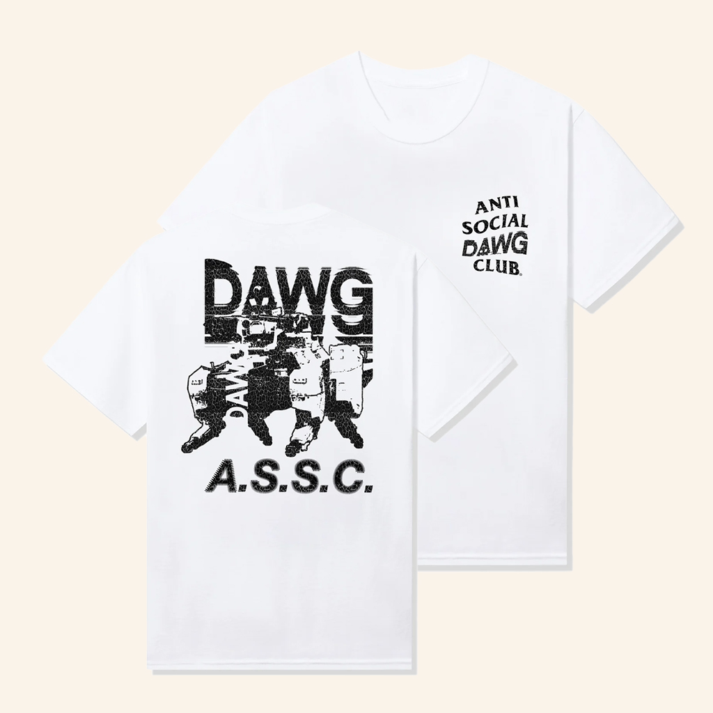 Anti Social Social Club Merch ASSC X COD Dawg T-Shirt Xmas Gifts For Friends