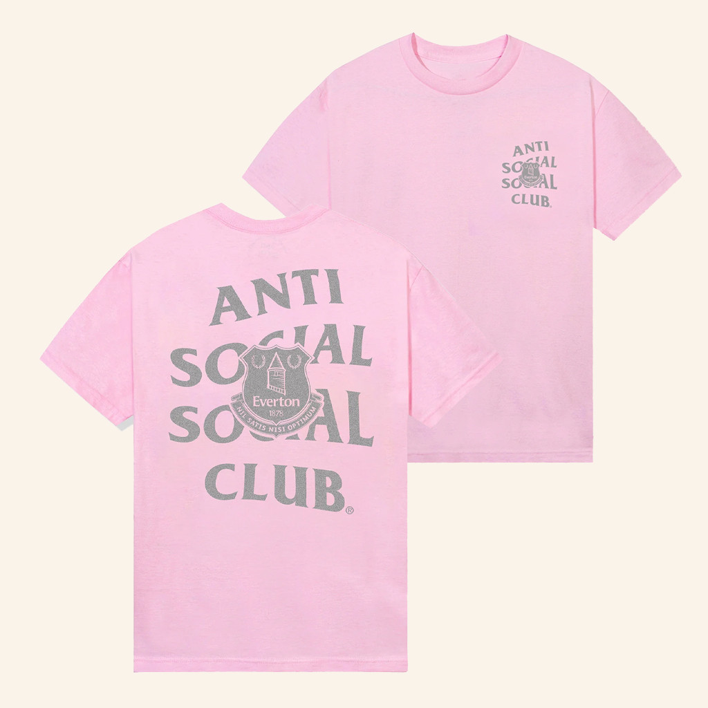 Anti Social Social Club Merch ASSC X Everton FC Blues T-Shirt Gifts For Sister