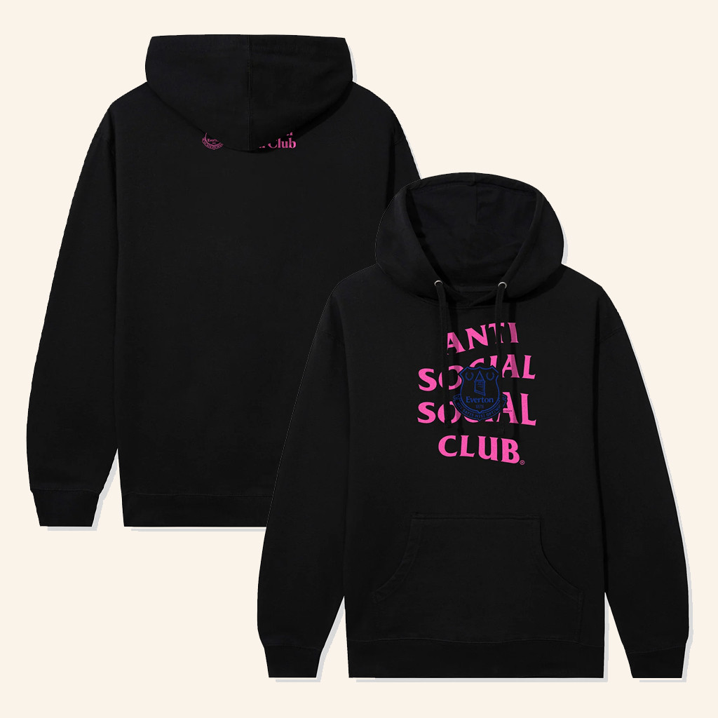 Anti Social Social Club Merch ASSC X Everton FC The Toffees Hoodie Gifts For Mom