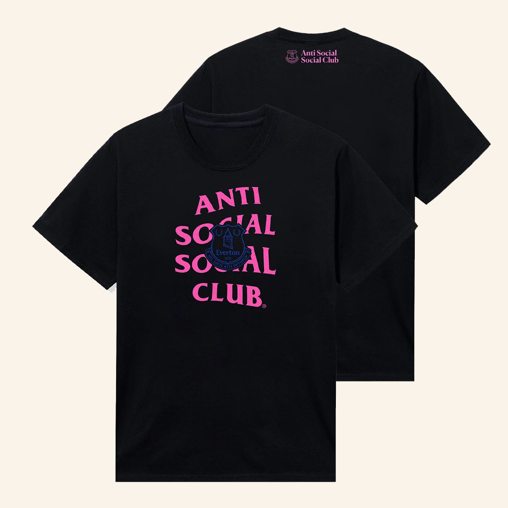 Anti Social Social Club Merch ASSC X Everton FC The Toffees T-Shirt Gifts For Mother Anti Social Social Club Merch ASSC X Everton FC The Toffees T-Shirt Gifts For Mother