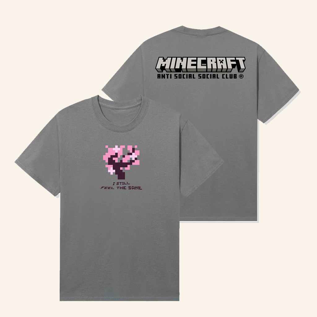 Anti Social Social Club Merch ASSC X Minecraft I Still Feel The Same T-Shirt Dad Gifts