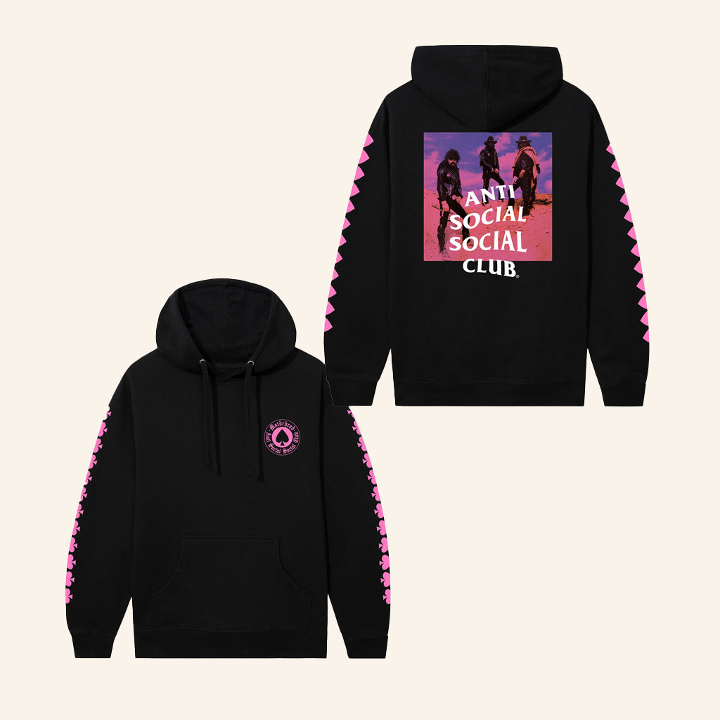 Anti Social Social Club Merch ASSC X Motorhead Aces Forever Hoodie Gifts For Fans Anti Social Social Club Merch ASSC X Motorhead Aces Forever Hoodie Gifts For Fans