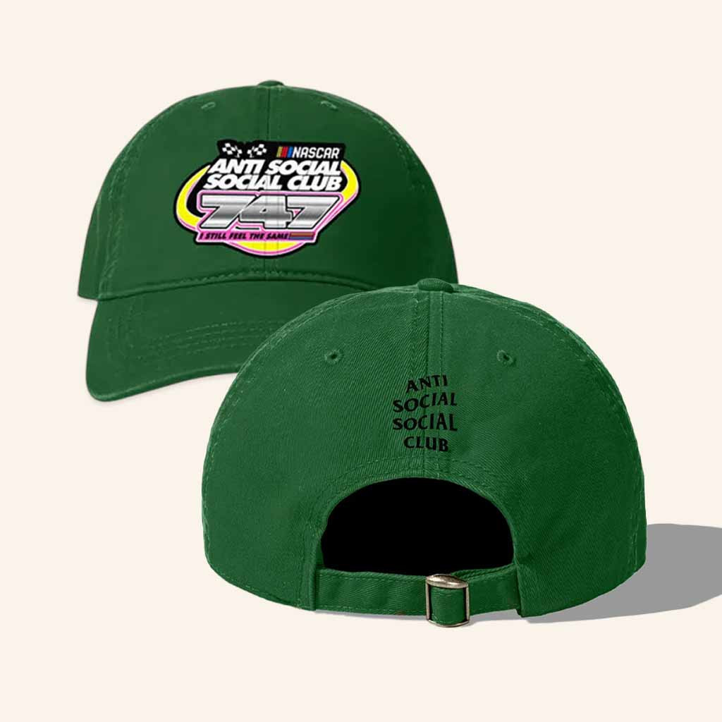 Anti Social Social Club Merch ASSC X Nascar 747 Hat Best Gifts For Brother Anti Social Social Club Merch ASSC X Nascar 747 Hat Best Gifts For Brother