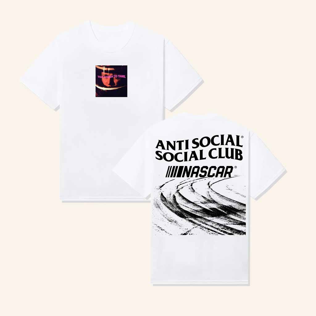 Anti Social Social Club Merch ASSC X Nascar Too Tough To Tame T-Shirt Nascar Merch Gifts Anti Social Social Club Merch ASSC X Nascar Too Tough To Tame T-Shirt Nascar Merch Gifts
