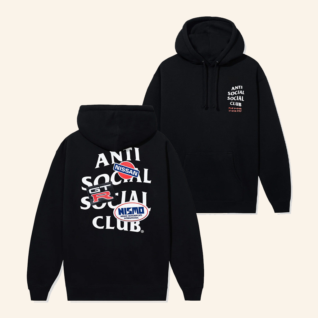 Anti Social Social Club Merch ASSC X Nissan Hoodie Christmas Gifts For Husband Anti Social Social Club Merch ASSC X Nissan Hoodie Christmas Gifts For Husband