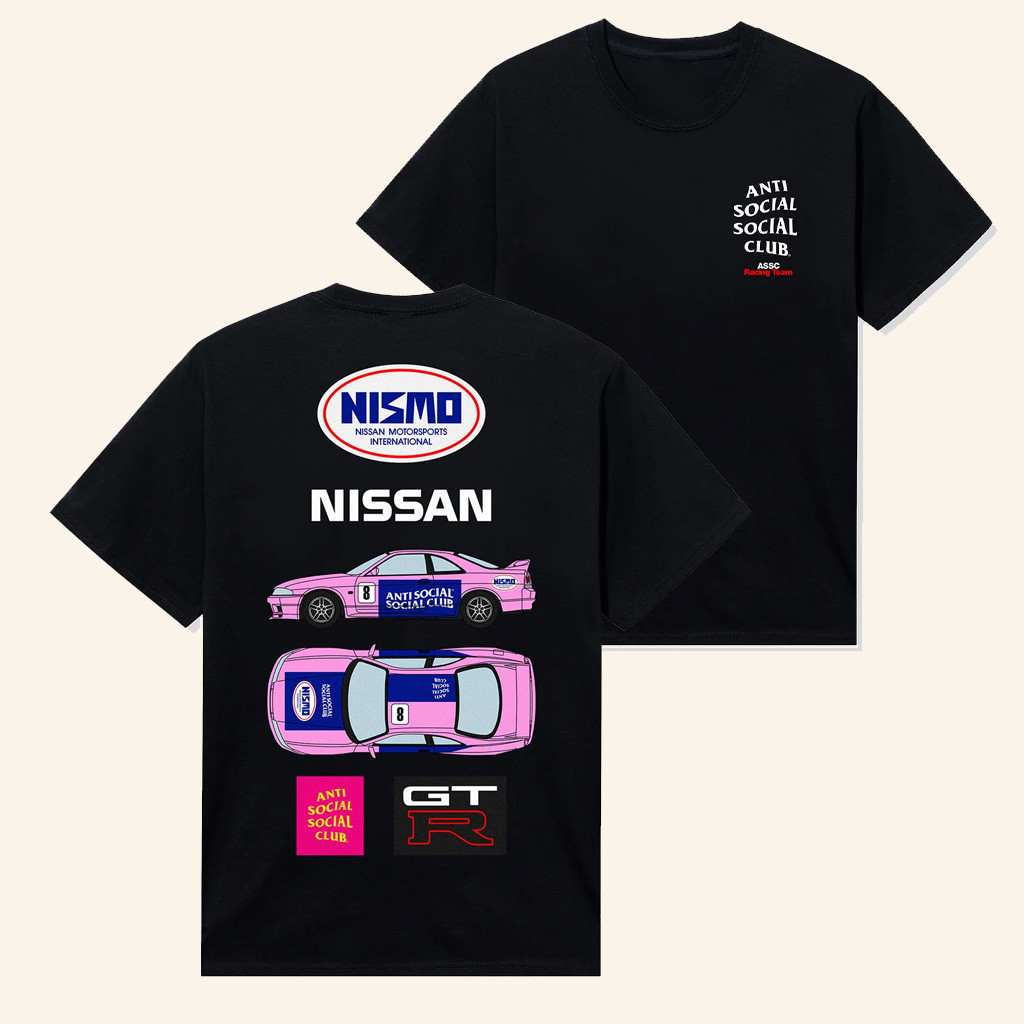 Anti Social Social Club Merch ASSC X Nissan T-Shirt Xmas Gifts For Son