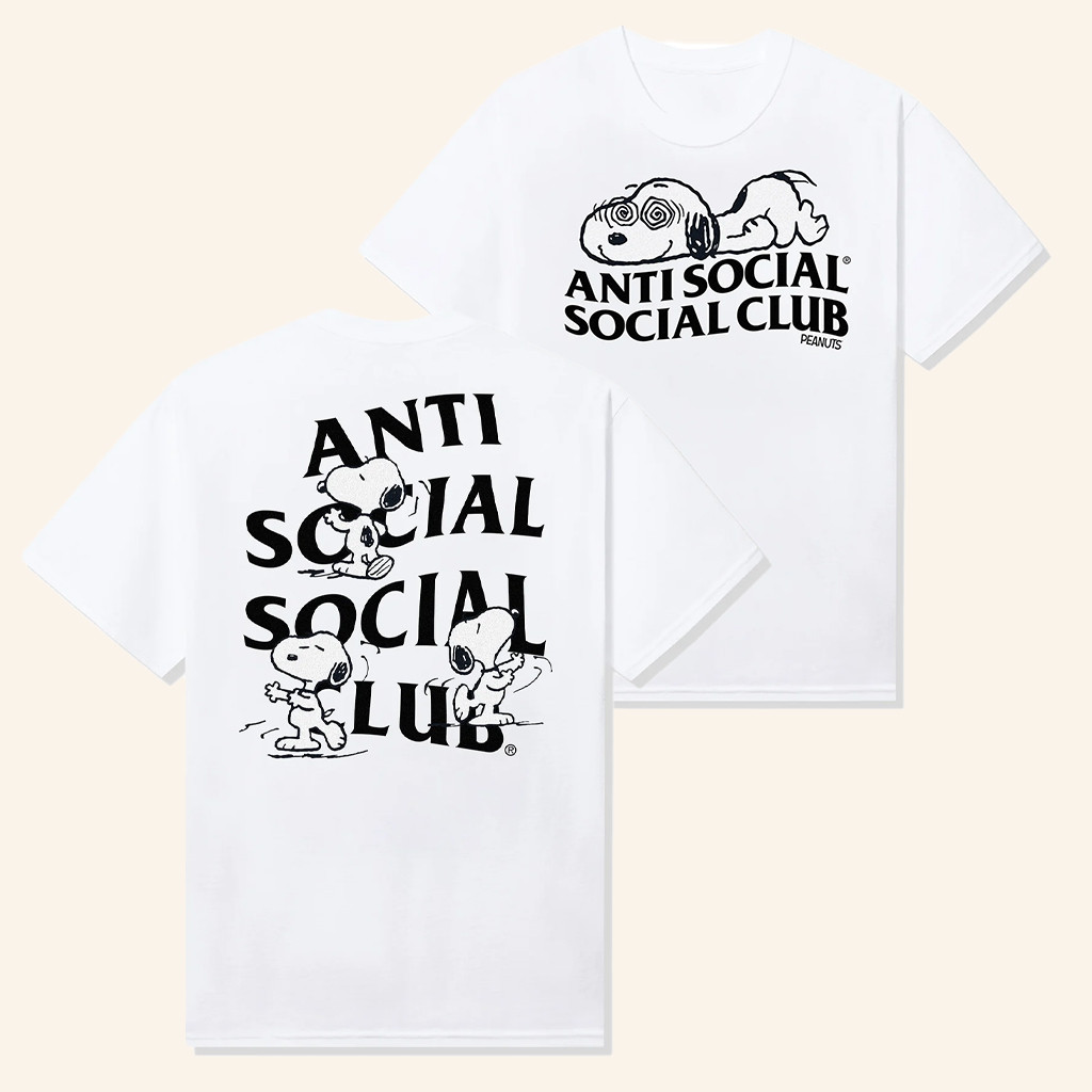 Anti Social Social Club Merch ASSC X Peanuts Feeling Funny T-Shirt Unique Gifts For Him Anti Social Social Club Merch ASSC X Peanuts Feeling Funny T-Shirt Unique Gifts For Him
